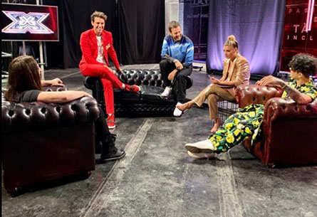 Arredi Chesterfield per XFACTOR - Roma, Autunno
