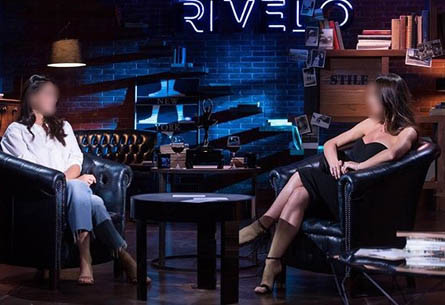 Set Byron Blue per 'Rivelo' su RealTime Tv - Inverno