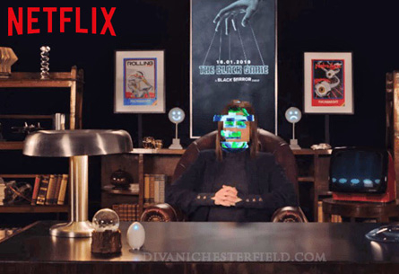Arredo spot Netflix Black Mirror, Milano Gennaio