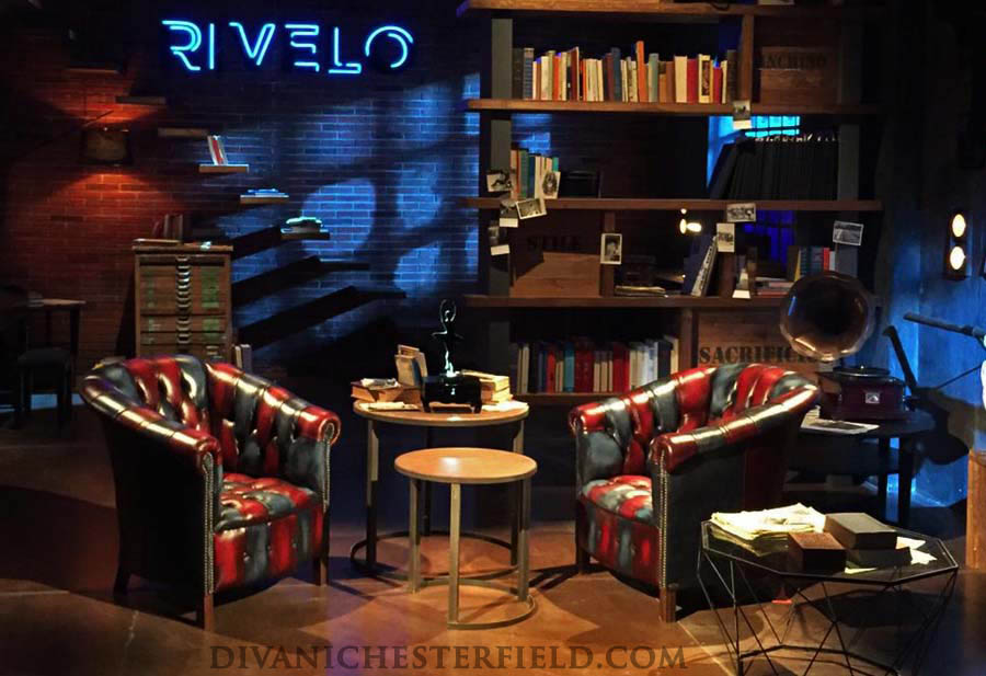 Arredo con Harleq Devil Blue Byron, Realtime - Estate