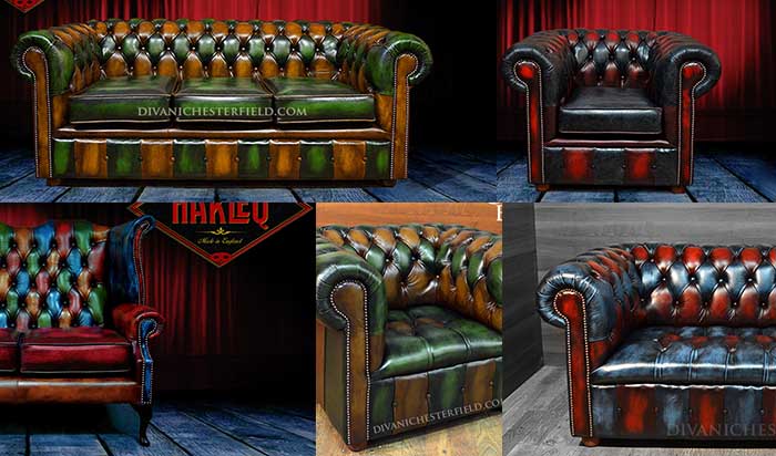 modern design bespoke chesterfield su misura