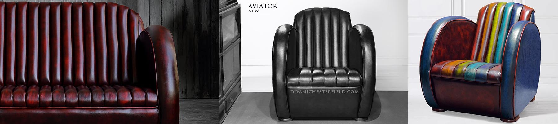 divani chesterfield moderni pelle patchwork forma originale