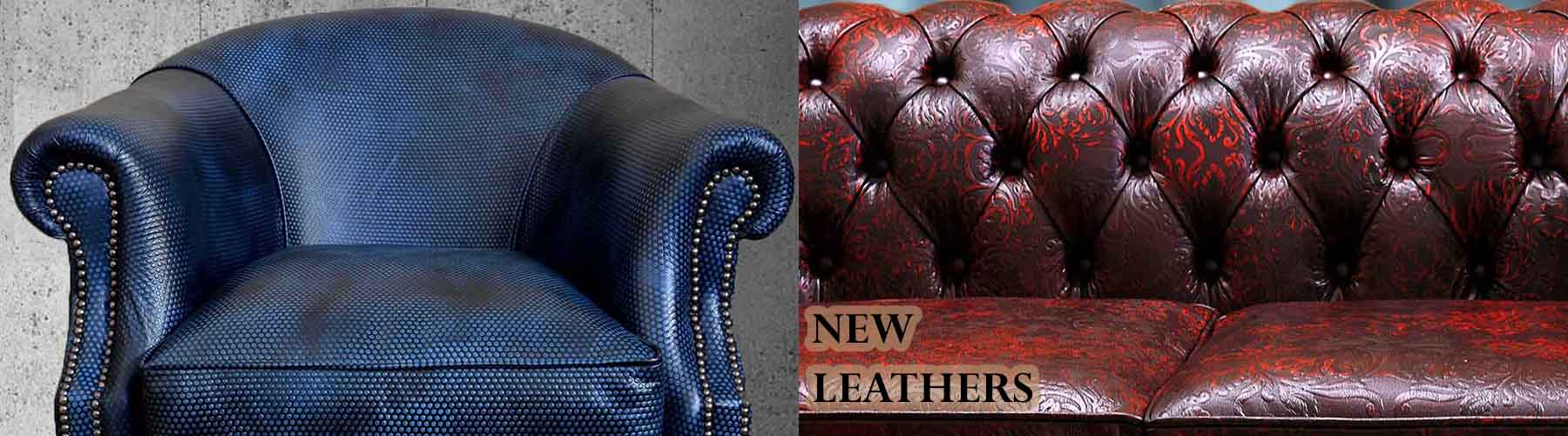 poltrone-chester-nuove-vintage-colori-moderni-pelle divani chester moderni pelli colorate nuovi