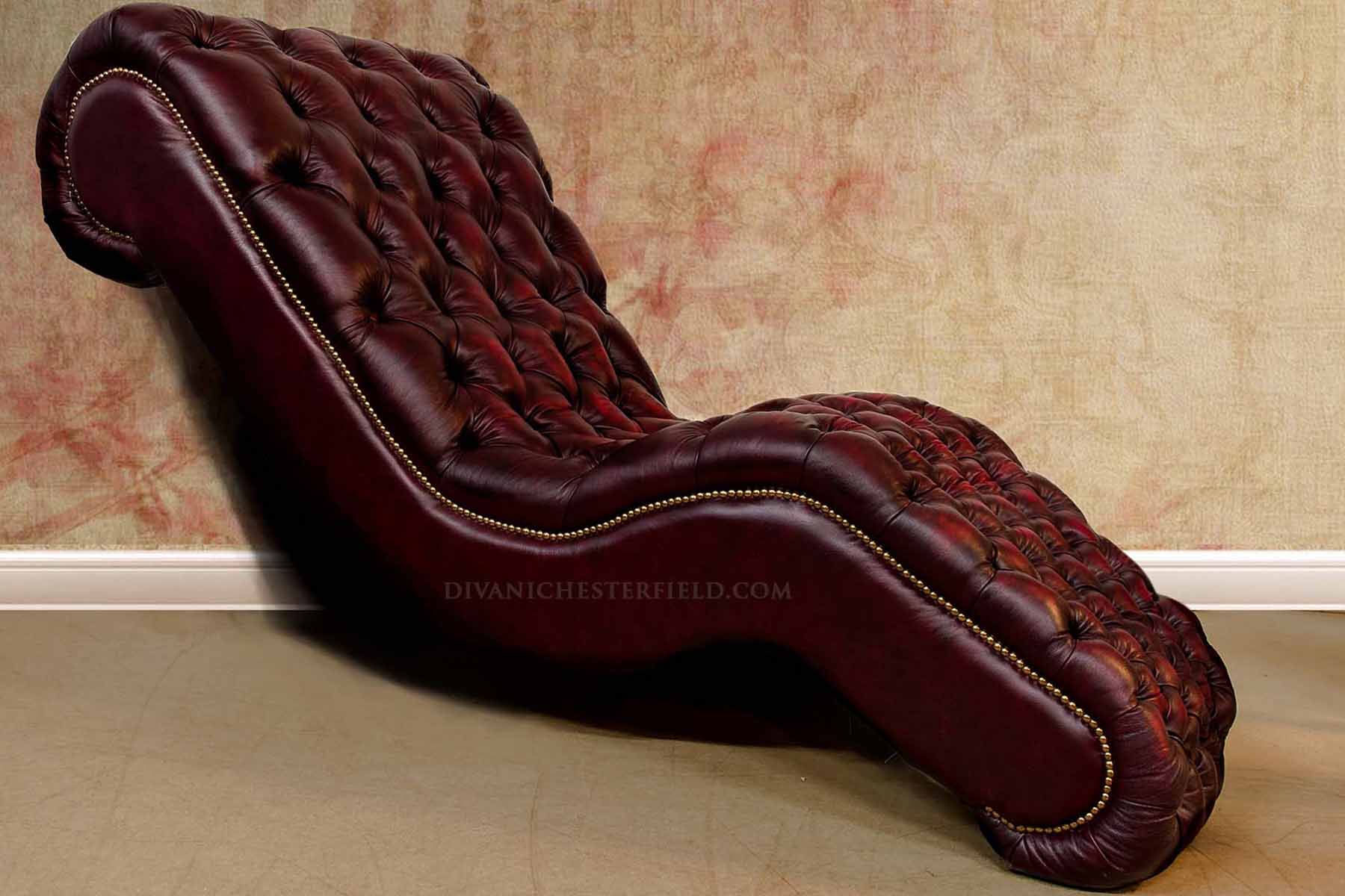 poltrona chaise longue chesterfield in pelle con bottoni capitonne poltrona chaise longue moderna pelle con bottoni capitonne