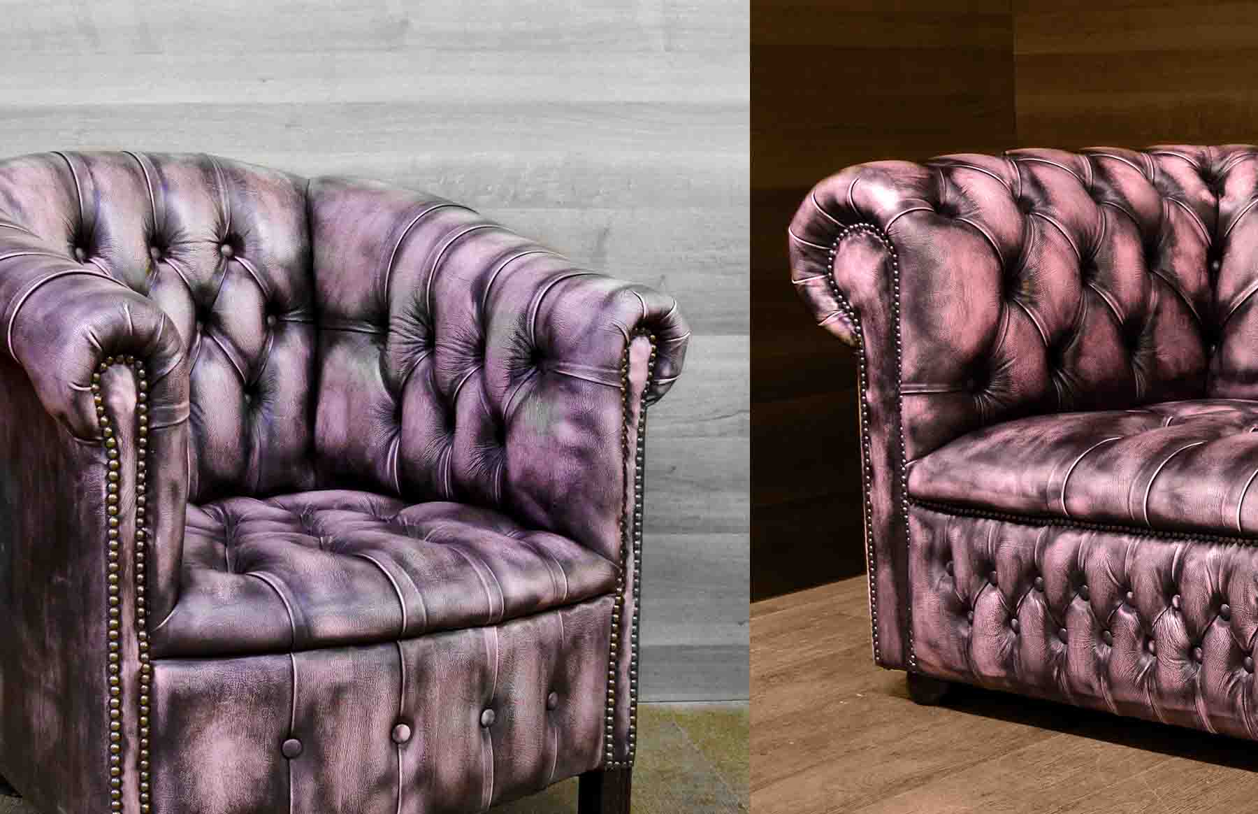 poltrona chesterfield nuova pelle vintage rosa poltrone chester pelle vintage rosa
