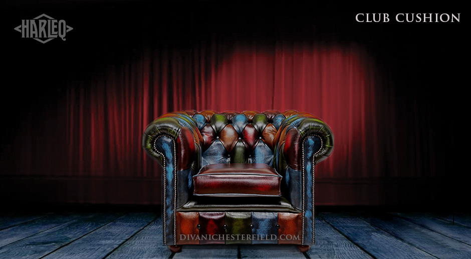 poltrona nuova chesterfield patchwork harleq